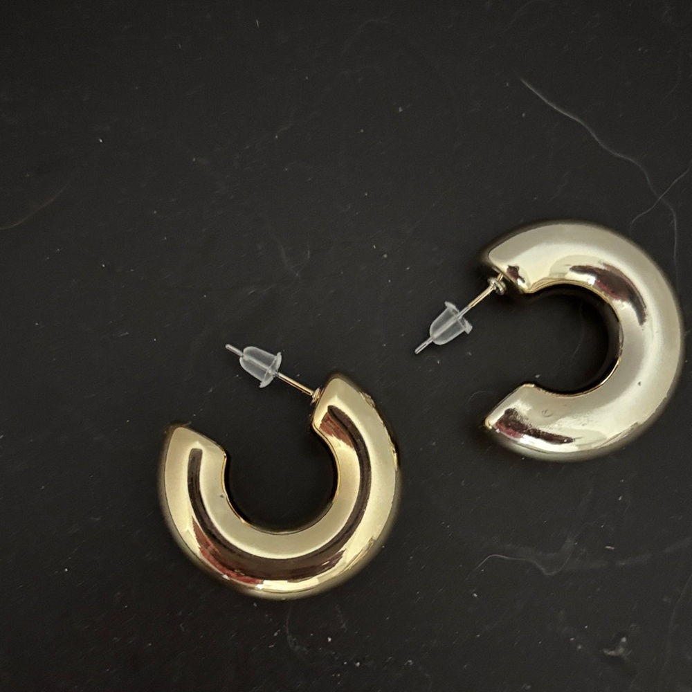 Gold Hoop Earrings